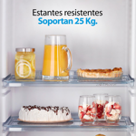 Heladera con Freezer XL KohiNoor KFA-3494-7 311Lts Acero
