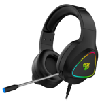 Headset Gaming Shenlong Hs-Vs7100 Sonido 7,1 Virtual Con Iluminación Rainbox - Conector Usb