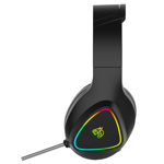 Headset Gaming Shenlong Hs-Vs7100 Sonido 7,1 Virtual Con Iluminación Rainbox - Conector Usb