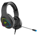 Headset Gaming Shenlong Hs-Vs7100 Sonido 7,1 Virtual Con Iluminación Rainbox - Conector Usb
