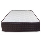 Conjunto Fiji Sommier y Colchón Matelaseado Espuma 1 plaza 190x80 Arcoiris