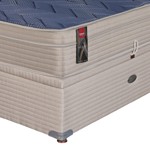 Sommier Baulera Roomy y Colchón Springwall MCB 115 Euro Pillow 90x190 - 1 1/2 Plaza