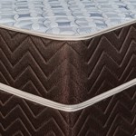 Sommier y Colchon LIZ 140x190 Resortes - 2 Plazas