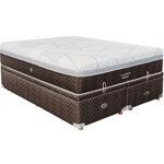 Sommier Baulera Roomy y Colchón Resortes Springwall Maximus 200x200 - King
