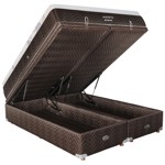 Sommier Baulera Roomy y Colchón Springwall Magnetic 160x200 - Queen