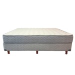 Sommier Y Colchón Resortes Soñador Bahamas 140x190 - 2 Plazas