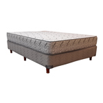 Sommier Y Colchón Espuma Soñador Caribe 140x190 - 2 Plazas