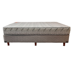 Sommier Y Colchón Espuma Soñador Caribe 140x190 - 2 Plazas