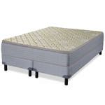 Sommier y colchón de Resortes Queen Size Zafiro Imori 160x200