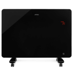 Panel Vitro Calefactor Digital Atma Negro 1500W 91ATVC1521P