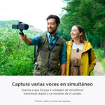 Micrófono Inalámbrico de doble canal Sony Para Cámara ECM-W3