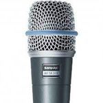Micrófono Dinámico Shure Beta 57A Negro
