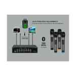 Micrófono Inalambrico Profesional Gadnic BT408 MICRO006