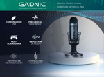 Micrófono Gadnic MIC-40PRO Condensador USB
