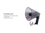 Megafono Portatil Gadnic Altavoz Bluetooth