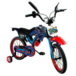 Bicicleta Infantil Rodado 16 Simil Moto Avengers