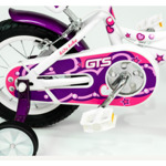 Bicicleta Gts R12 De Paseo Blanco Con Rosa