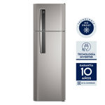 Heladera Electrolux Inverter 345L No Frost Plata HENI3900P