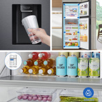 Heladera No frost Samsung RT44A6640B1 Black Inox 430 L