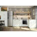Heladera Top Mount No Frost Inox Whirlpool 386 Lts WRM42HKDIM