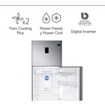 Heladera Samsung Rt38 Rt38k5932sl Inverter No Frost 380lt