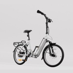 Bicicleta Eléctrica Plegable Qüint Qb1-eletric Blanca