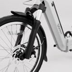 Bicicleta Eléctrica Plegable Qüint Qb1-eletric Blanca