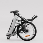 Bicicleta Eléctrica Plegable Qüint Qb1-eletric Blanca