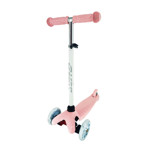 Monopatin Overtech Mini-881 Con Luces Led Infantil Niños Reforzado Rosa/Blanco