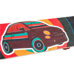 Skate Patineta Fiat Cinquecento Infantil Rojo