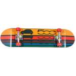 Skate Patineta Fiat Cinquecento Infantil Rojo