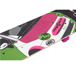 Skate Patineta Fiat Cinquecento Infantil Rosa