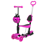 MONOPATÍN 3 EN 1 L508 ROSA