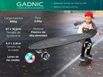 Skate Penny Mini Longboard Gadnic