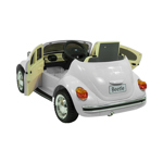AUTO A BATERIA 12V VOLKSWAGEN BEETLE BLANCO