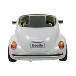 AUTO A BATERIA 12V VOLKSWAGEN BEETLE BLANCO
