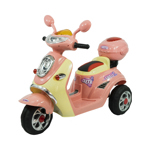 MOTO A BATERIA SCOOTER ROSA