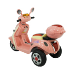 MOTO A BATERIA SCOOTER ROSA