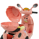 MOTO A BATERIA SCOOTER ROSA