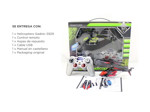 Helicóptero a Control Remoto Gadnic S929 Crash Metal 3.5 CH Súper Resistente