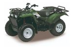 Welly 1:12 Atv Kawasaki Prairie 400 4x4 Militar Cuatriciclo