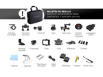 Cámara Deportiva Gadnic SX10 4K 20Mpx Pantalla Touch + Batería Extra