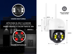 Cámara de Seguridad Gadnic P245F22 Domo 3MP IP66 Wifi Visión Nocturna