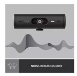 Webcam Camara Web Logitech Brio 500 Full Hd 1080p Hdr 4mp