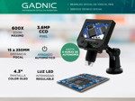 Microscopio Digital Gadnic MI10 600X 3.6MP