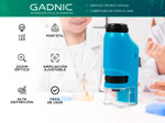 Microscopio Mini Gadnic Portátil Con Luz LED