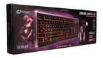 Kit Teclado Y Mouse Gamer Noga Nkb-089 Retroiluminado Led
