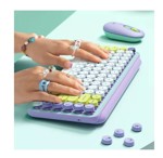 Teclado Mecanico Inalambrico Logitech Pop Keys Bluetooth Usb