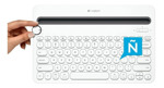 Teclado Logitech Bluetooth K480 Tablet Celular Mac Android