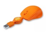 Mini Mouse Cable Retractil Noga Optico Usb Varios Colores